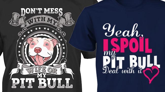 pit bull shirts